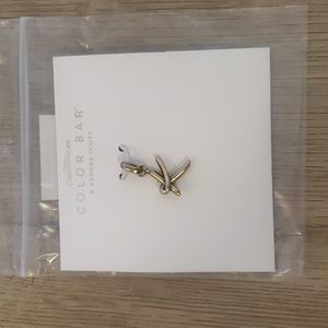 NWT Kendra Scott Letter K Charm in Vintage Gold